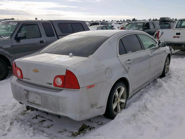 1G1ZC5EU8BF380897 - 2011 CHEVROLET MALIBU 1LT 银色 照片 4