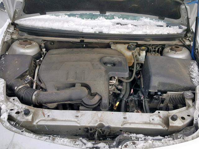 1G1ZC5EU8BF380897 - 2011 CHEVROLET MALIBU 1LT 银色 照片 7