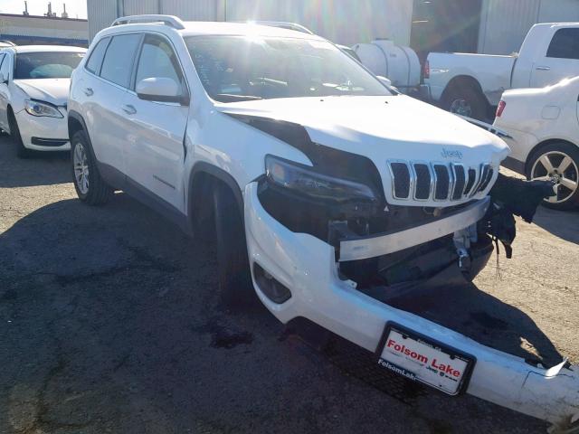 1C4PJLCBXKD215827 - 2019 JEEP CHEROKEE L WHITE photo 1