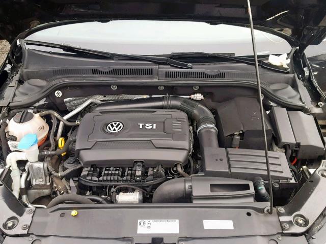 3VW4T7AJXGM286498 - 2016 VOLKSWAGEN JETTA GLI BLACK photo 7