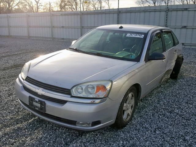 1G1ZU64874F195234 - 2004 CHEVROLET MALIBU MAX 银色 照片 2