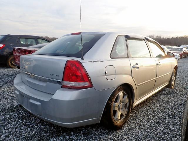 1G1ZU64874F195234 - 2004 CHEVROLET MALIBU MAX 银色 照片 4