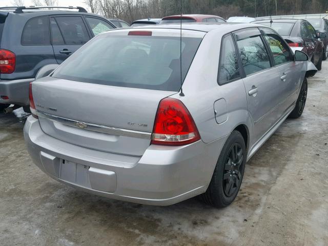 1G1ZT61836F159826 - 2006 CHEVROLET MALIBU MAX SILVER photo 4