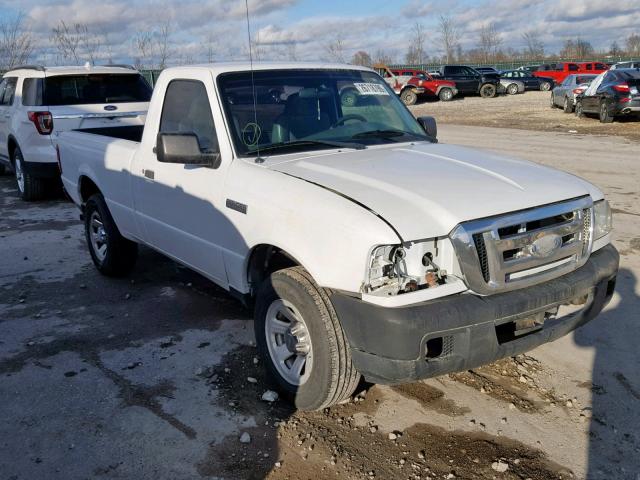 1FTYR10D47PA91745 - 2007 FORD RANGER WHITE photo 1