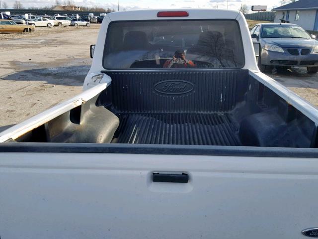 1FTYR10D47PA91745 - 2007 FORD RANGER WHITE photo 6