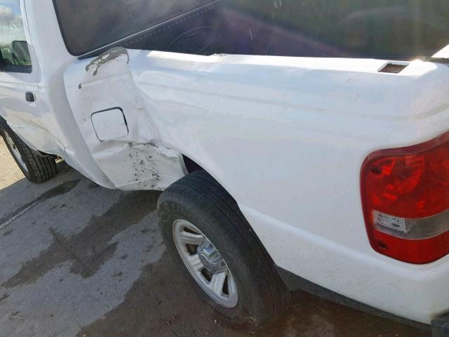 1FTYR10D47PA91745 - 2007 FORD RANGER WHITE photo 9