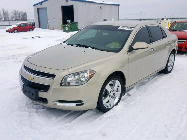 1G1ZD5E74CF135474 - 2012 CHEVROLET MALIBU 2LT TAN photo 2