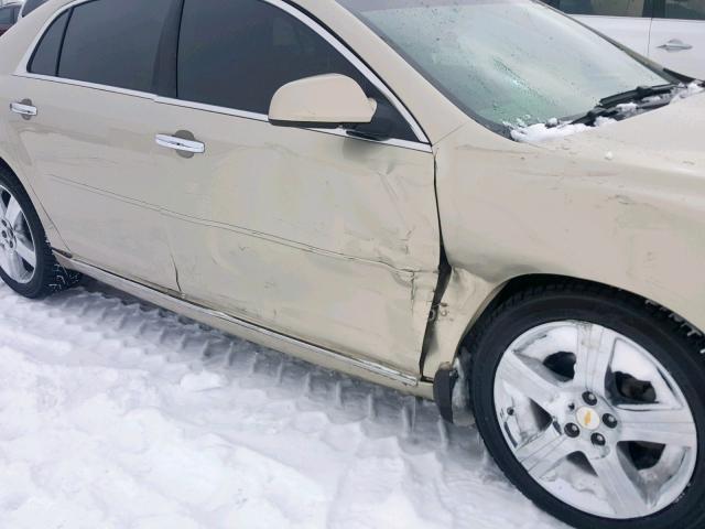 1G1ZD5E74CF135474 - 2012 CHEVROLET MALIBU 2LT TAN photo 9