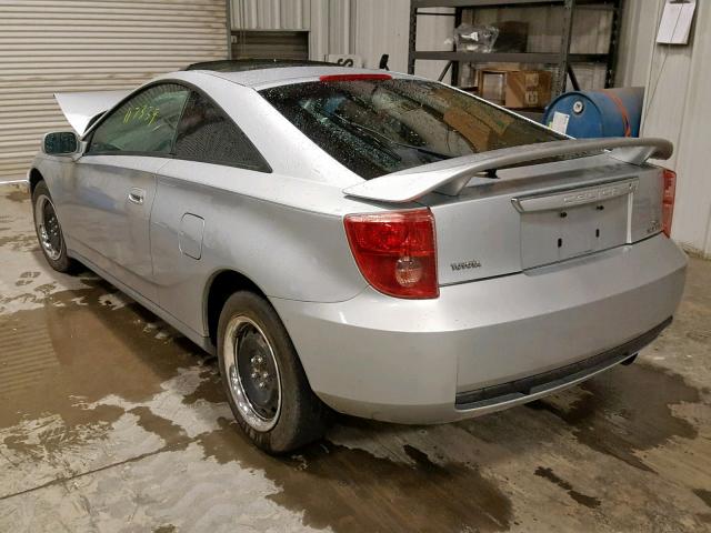 JTDDR32T730159117 - 2003 TOYOTA CELICA GT GRAY photo 3