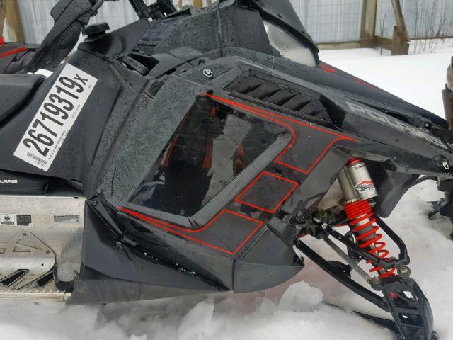 SN1BF6KS2AC863274 - 2010 POLARIS SNOWMOBILE BLACK photo 7