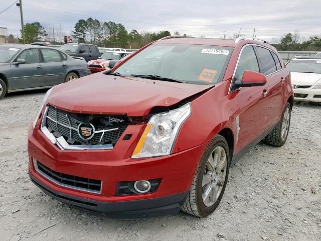 3GYFNBEY9AS567253 - 2010 CADILLAC SRX PERFOR RED photo 2