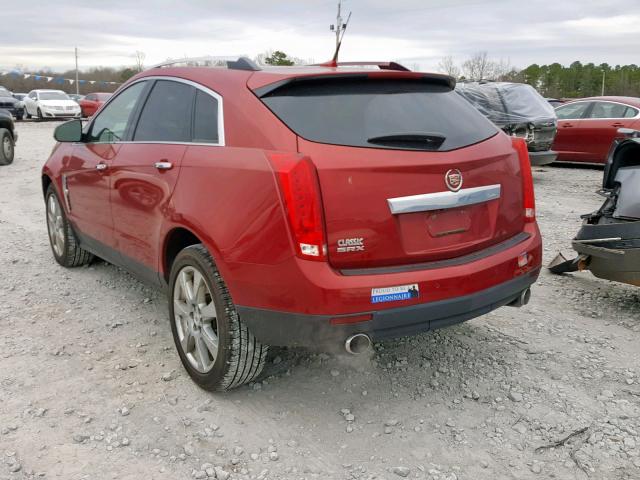 3GYFNBEY9AS567253 - 2010 CADILLAC SRX PERFOR RED photo 3