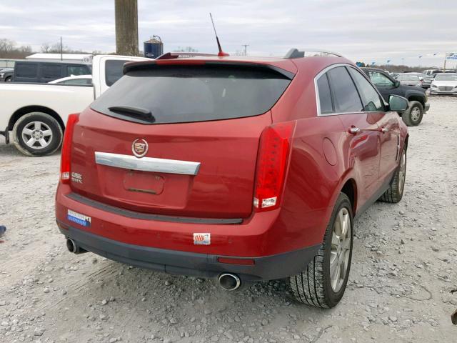 3GYFNBEY9AS567253 - 2010 CADILLAC SRX PERFOR RED photo 4