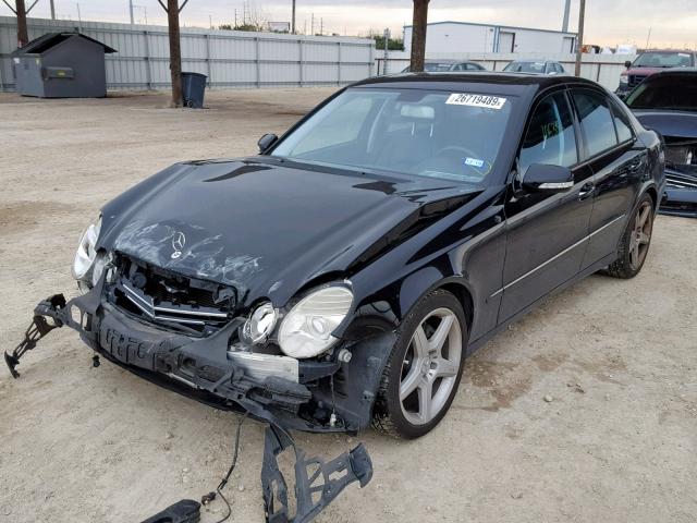 WDBUF56X49B427327 - 2009 MERCEDES-BENZ E 350 BLACK photo 2