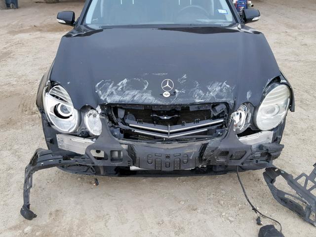 WDBUF56X49B427327 - 2009 MERCEDES-BENZ E 350 BLACK photo 9