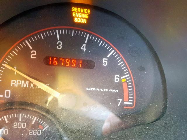 1G2NF52E72M583418 - 2002 PONTIAC GRAND AM S TEAL photo 8