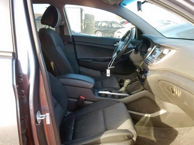 KM8J3CA24GU049567 - 2016 HYUNDAI TUCSON LIM GRAY photo 5