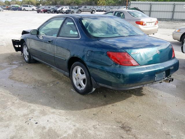 19UYA2257VL018457 - 1997 ACURA 3.0CL TURQUOISE photo 3