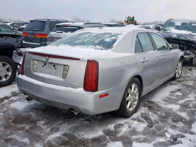 1G6DW677750215200 - 2005 CADILLAC STS SILVER photo 4