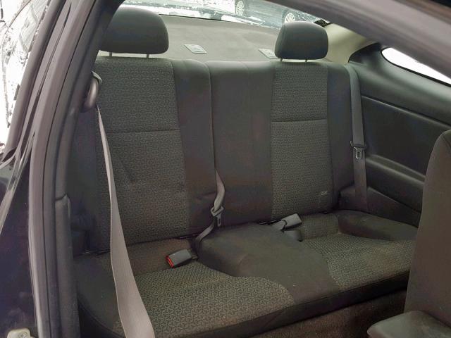 1G2AS18H697126659 - 2009 PONTIAC G5 BLACK photo 6