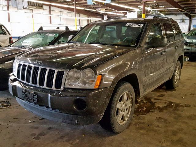 1J4GR48K86C347885 - 2006 JEEP GRAND CHER GRAY photo 2