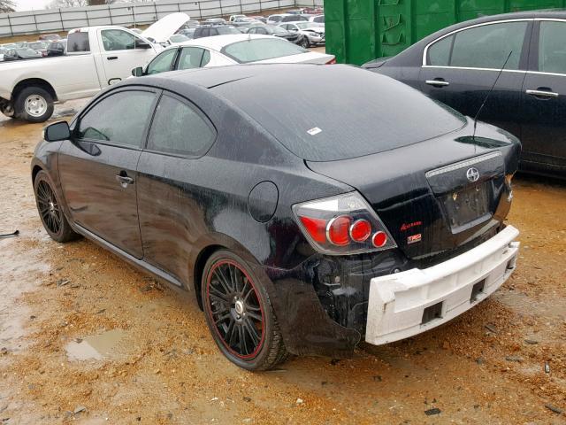 JTKDE167990300753 - 2009 TOYOTA SCION TC შავი ფოტო 3