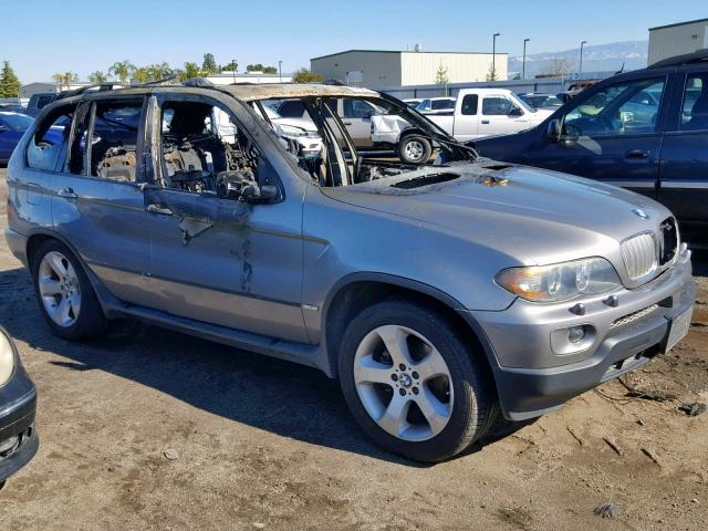 5UXFB53584LV05960 - 2004 BMW X5 4.4I BURN photo 1