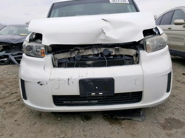 JTLKE50E591093290 - 2009 TOYOTA SCION XB 白色 照片 9