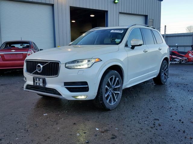 YV4A22PK2H1155573 - 2017 VOLVO XC90 T6 WHITE photo 2