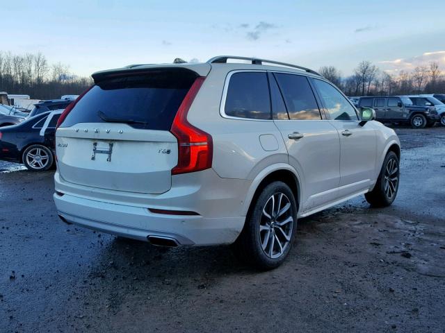 YV4A22PK2H1155573 - 2017 VOLVO XC90 T6 WHITE photo 4