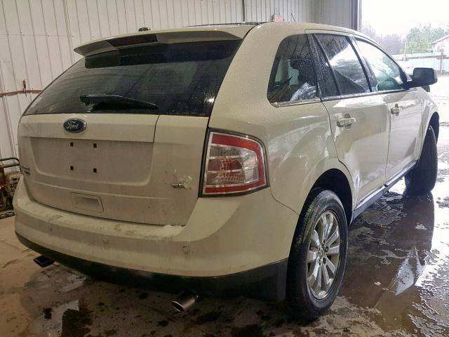 2FMDK3JC6ABA78722 - 2010 FORD EDGE SEL WHITE photo 4