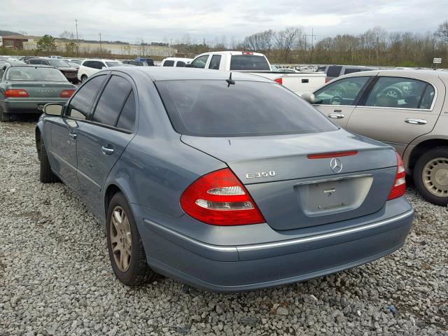 WDBUF56J56A820976 - 2006 MERCEDES-BENZ E 350 SILVER photo 3