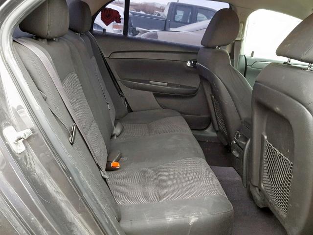 1G1ZC5E03AF309232 - 2010 CHEVROLET MALIBU 1LT ნაცრისფერი ფოტო 6
