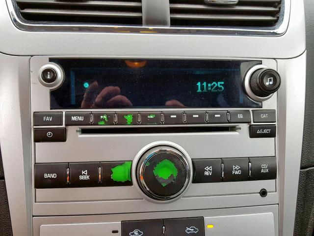 1G1ZC5E03AF309232 - 2010 CHEVROLET MALIBU 1LT ნაცრისფერი ფოტო 9