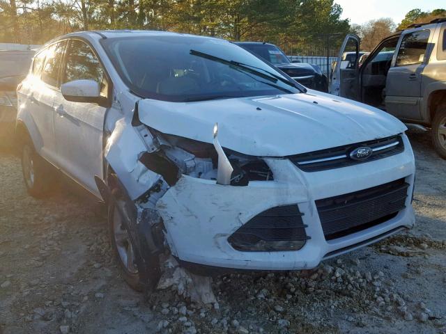 1FMCU0GX5EUD77035 - 2014 FORD ESCAPE SE WHITE photo 1