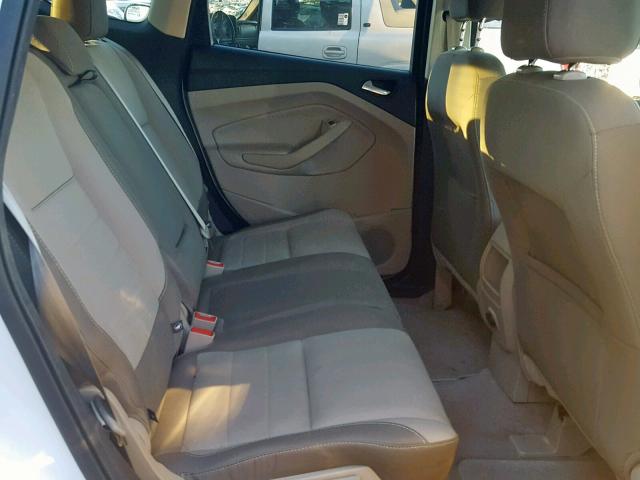 1FMCU0GX5EUD77035 - 2014 FORD ESCAPE SE WHITE photo 6