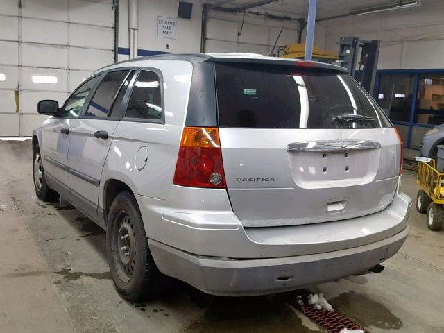 2A8GM48L28R664495 - 2008 CHRYSLER PACIFICA L SILVER photo 3
