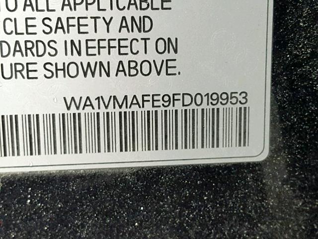 WA1VMAFE9FD019953 - 2015 AUDI Q7 TDI BLACK photo 10