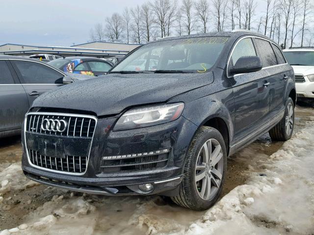 WA1VMAFE9FD019953 - 2015 AUDI Q7 TDI BLACK photo 2