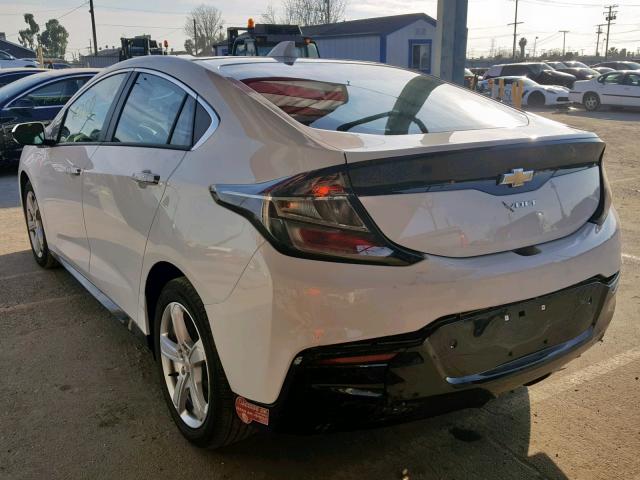 1G1RC6S5XJU117274 - 2018 CHEVROLET VOLT LT WHITE photo 3