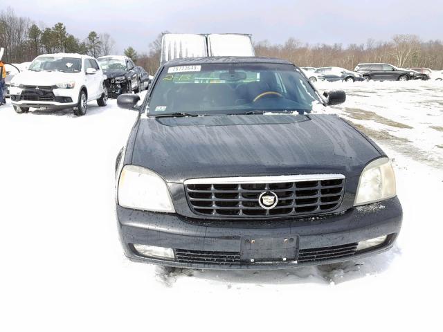 1G6KF57964U253947 - 2004 CADILLAC DEVILLE DT BLACK photo 9