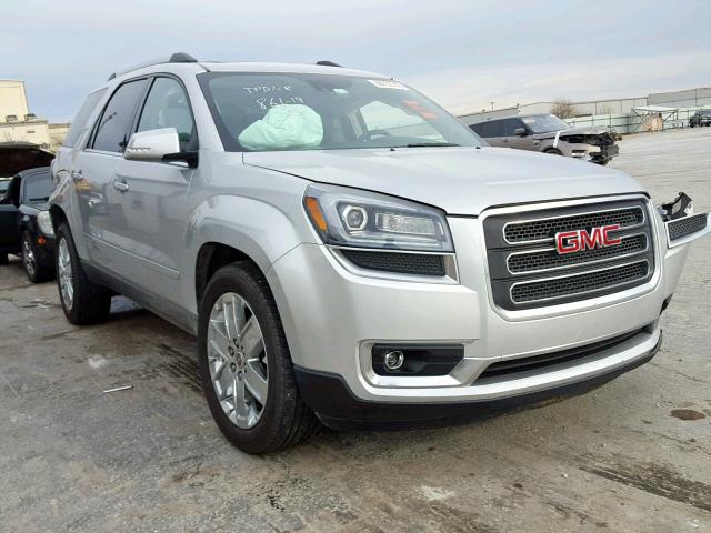 1GKKVSKD9HJ101893 - 2017 GMC ACADIA LIM SILVER photo 1