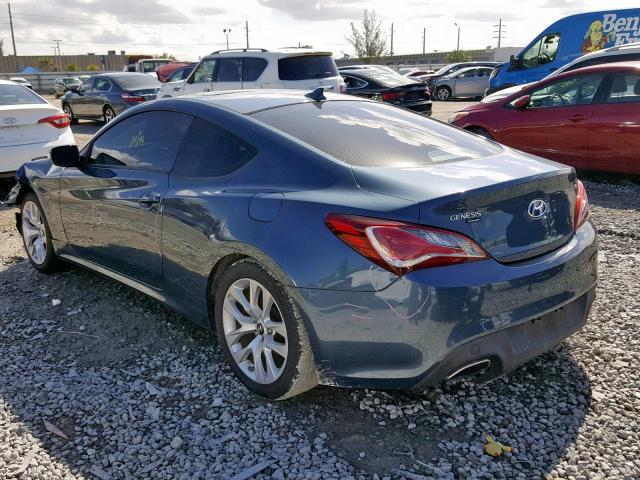 KMHHU6KJ0DU088011 - 2013 HYUNDAI GENESIS CO GRAY photo 3