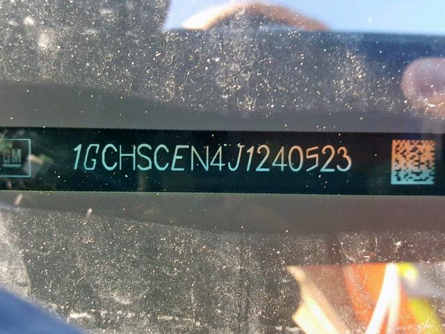 1GCHSCEN4J1240523 - 2018 CHEVROLET COLORADO L WHITE photo 10