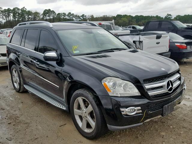 4JGBF71EX9A461851 - 2009 MERCEDES-BENZ GL 450 4MA BLACK photo 1