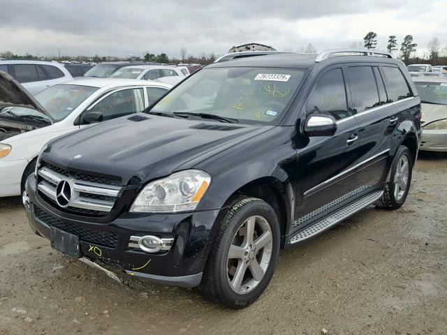 4JGBF71EX9A461851 - 2009 MERCEDES-BENZ GL 450 4MA BLACK photo 2