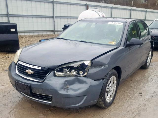 1G1ZS57N67F237222 - 2007 CHEVROLET MALIBU LS BLUE photo 2