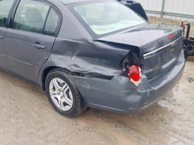 1G1ZS57N67F237222 - 2007 CHEVROLET MALIBU LS BLUE photo 9