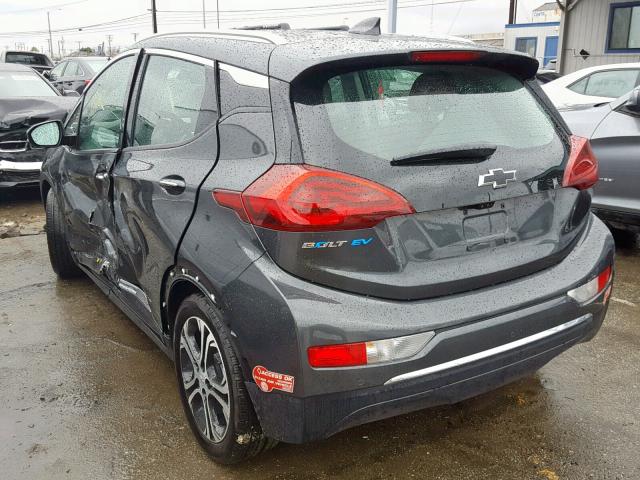 1G1FX6S01J4115246 - 2018 CHEVROLET BOLT EV PR GRAY photo 3