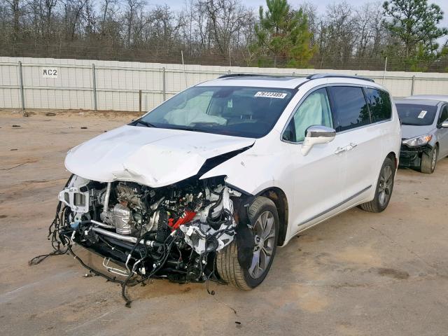2C4RC1GG0JR339629 - 2018 CHRYSLER PACIFICA L WHITE photo 2